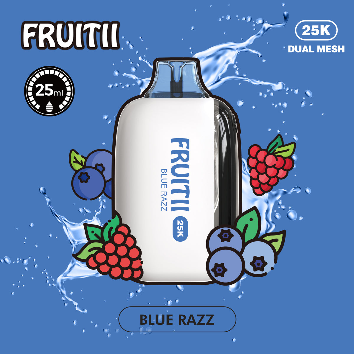 Vape 25,000 Puffs Blue Razz Ice 2BFancy NA 25K Disposable Icy Berry Vape 25,000 Puffs Blue Razz Ice 2BFancy NA 25K Disposable Icy Berry